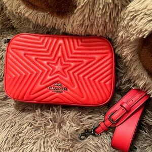 Authentic Coach crossbody bag color Red